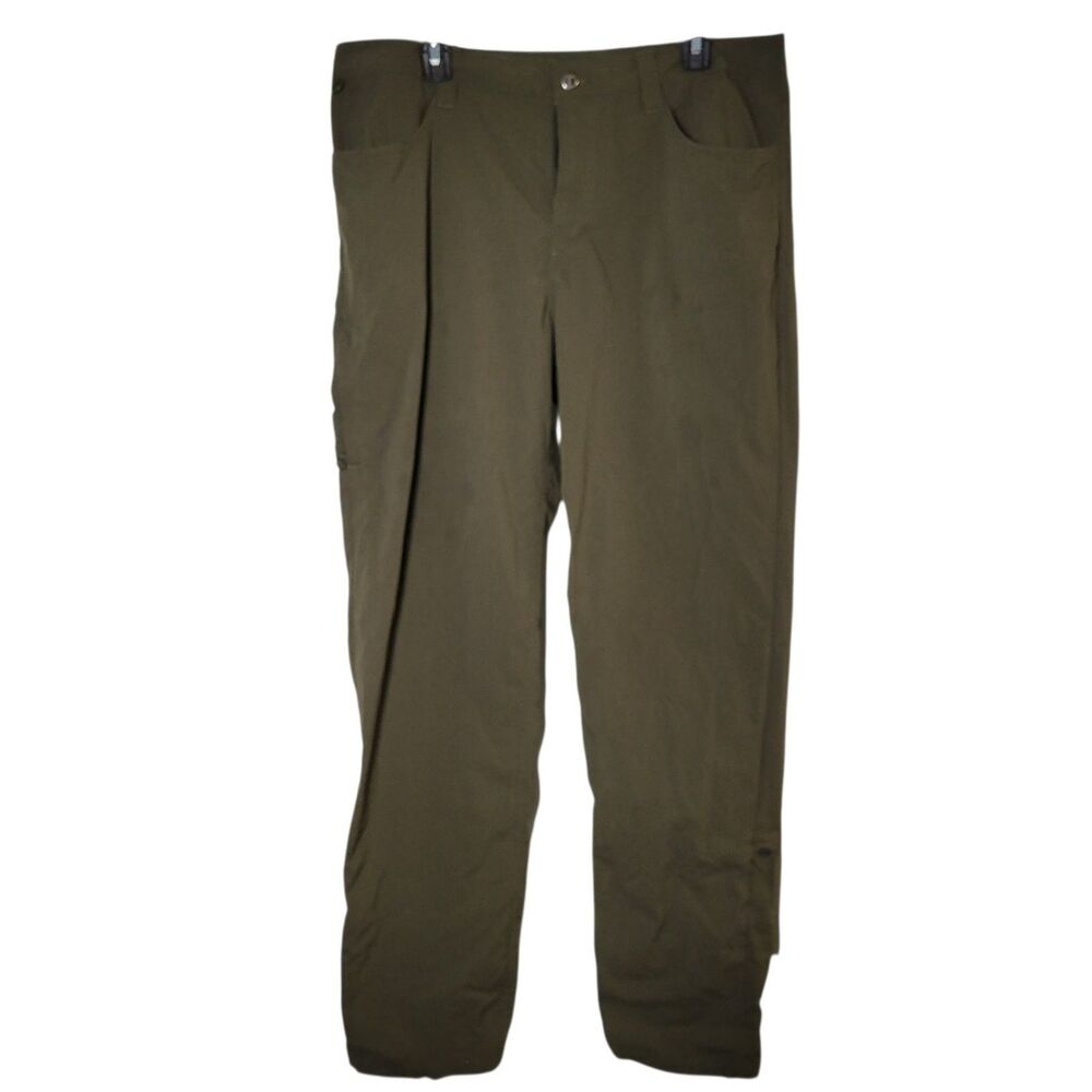 Patagonia Mens 36 Quandary Hiking Pants Green Straight Leg Outdoor Gorpcore